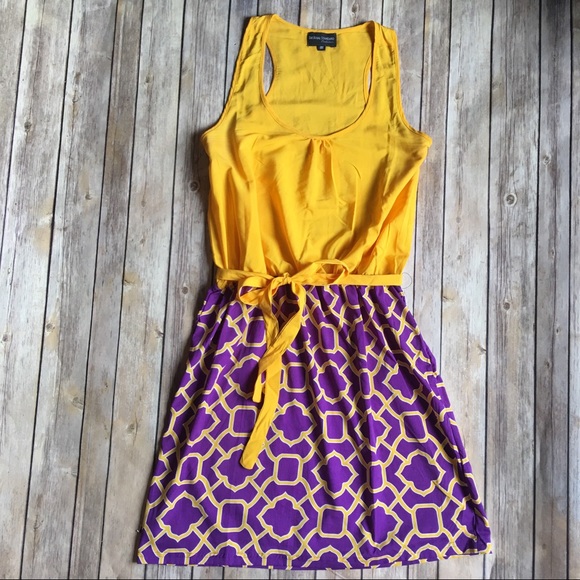 the Royal Standard Dresses & Skirts - Team Game-day dress gold and purple